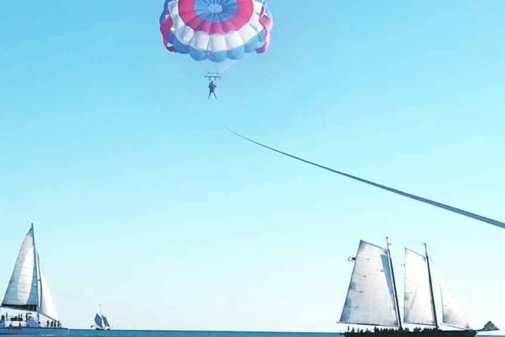 a boat on a body of water
