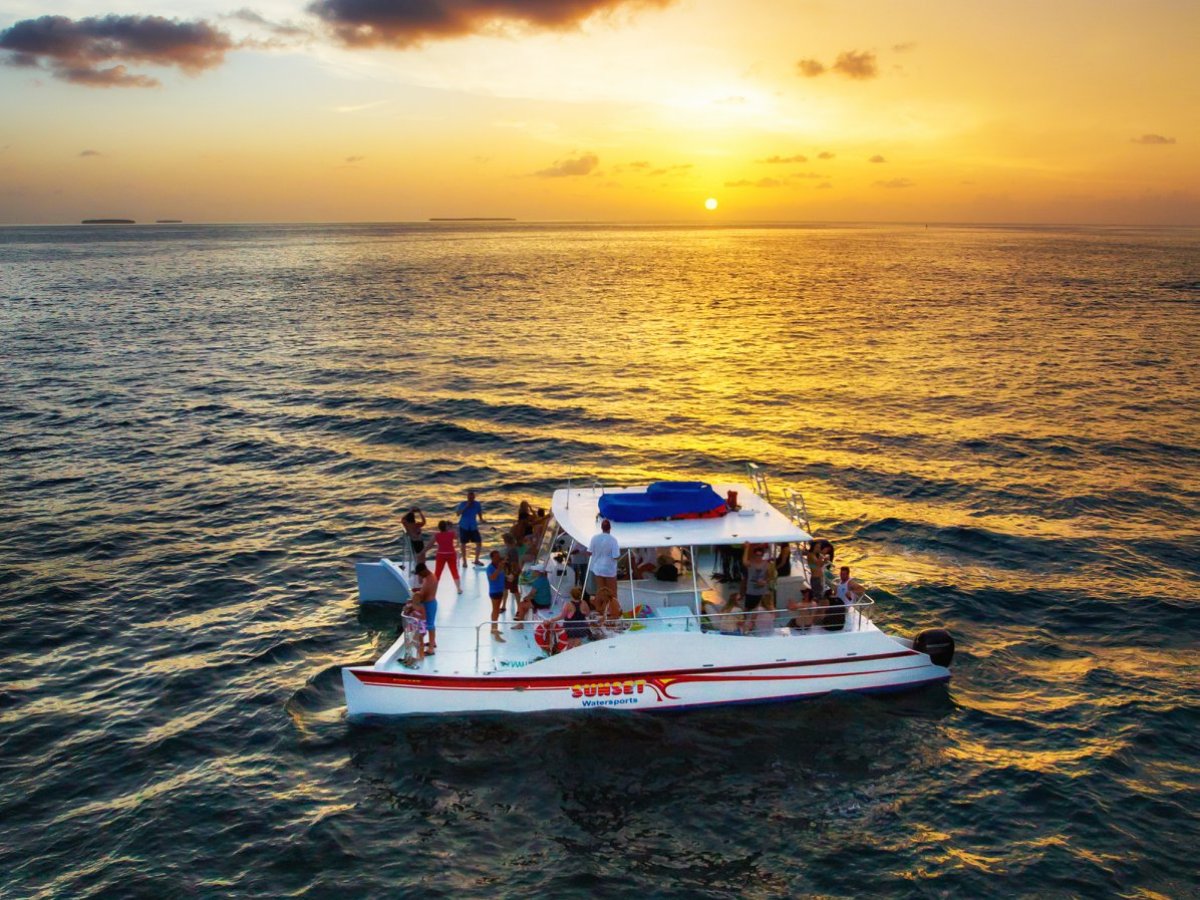 a small boat in a body of water